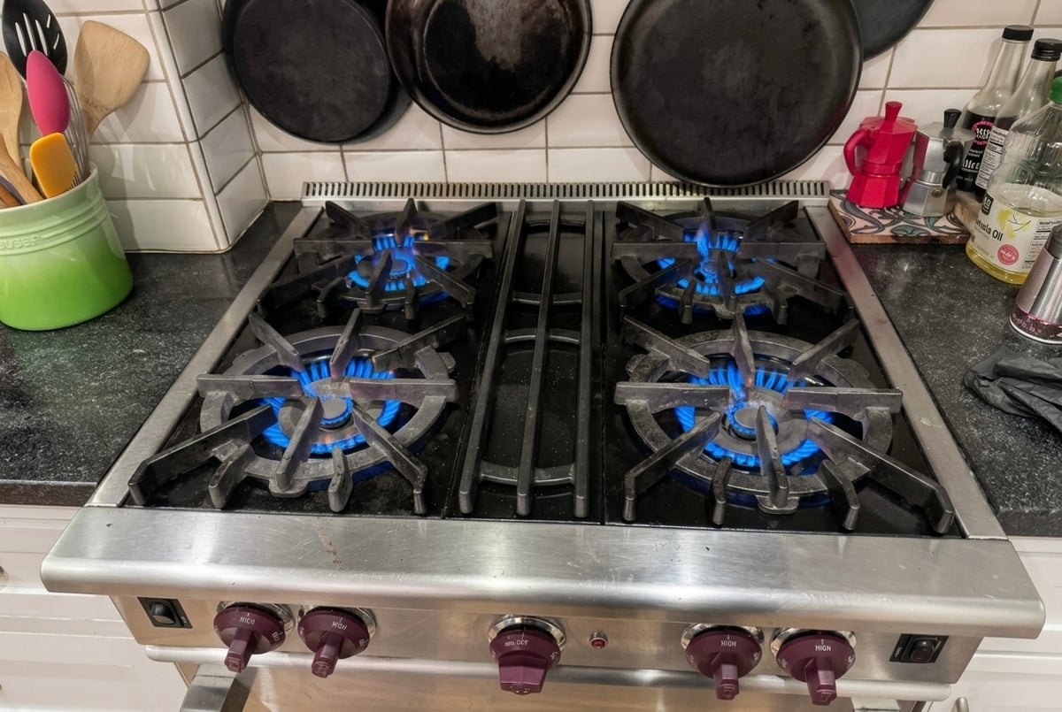 Thermador star burner gas cooktop repair in Williamsburg, Brooklyn